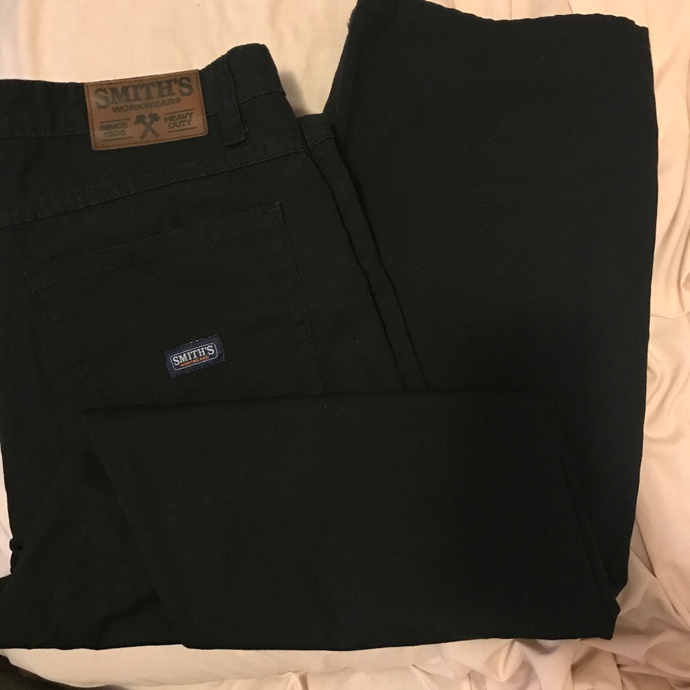 Smiths Men Workwear Black Pants